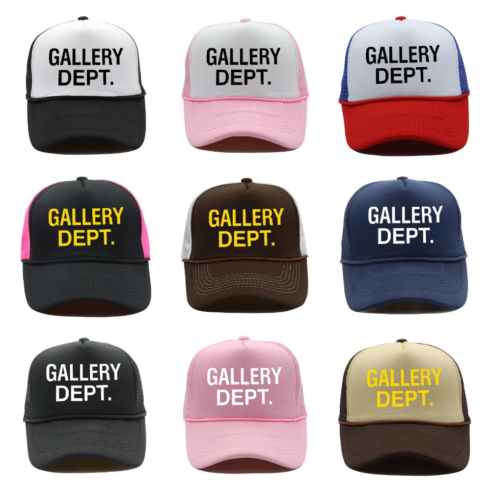 New Fashion Men Women Printed Letter Tiger Baseball Caps Breathable Sunshade Versatile Half Mesh Hats Hip Hop Cartoon Trend ins