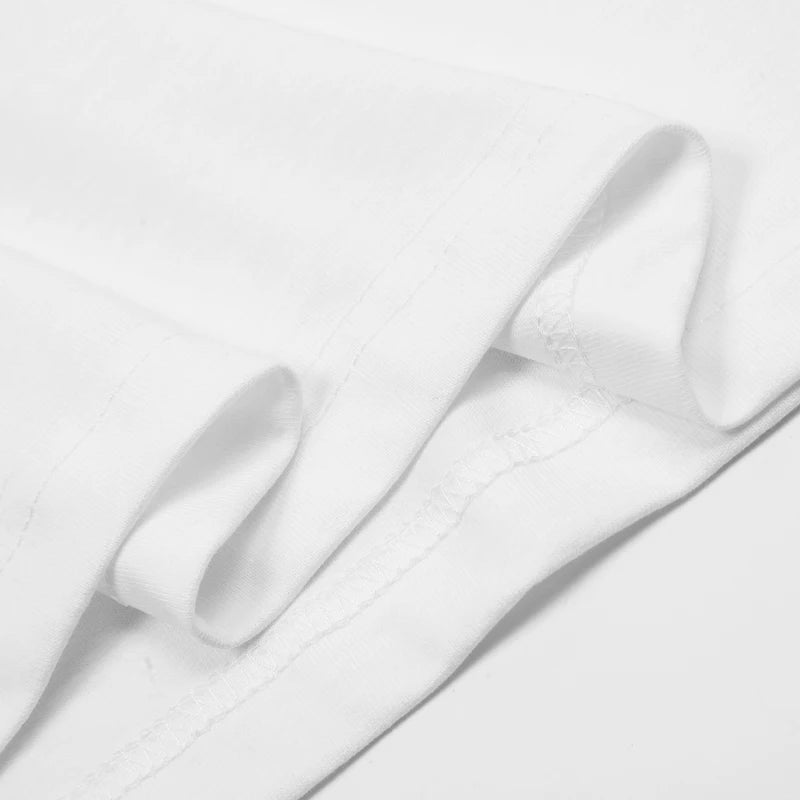 Men White and Black T-shirts T shirt Dept Gallery Dept Clothes Summer