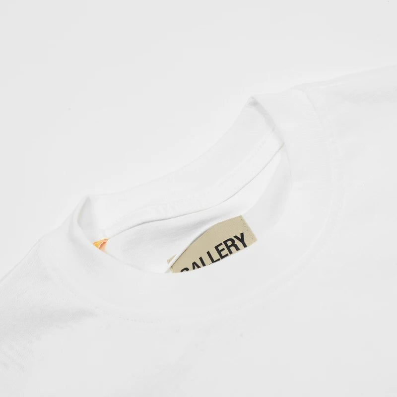 Men White and Black T-shirts T shirt Dept Gallery Dept Clothes Summer