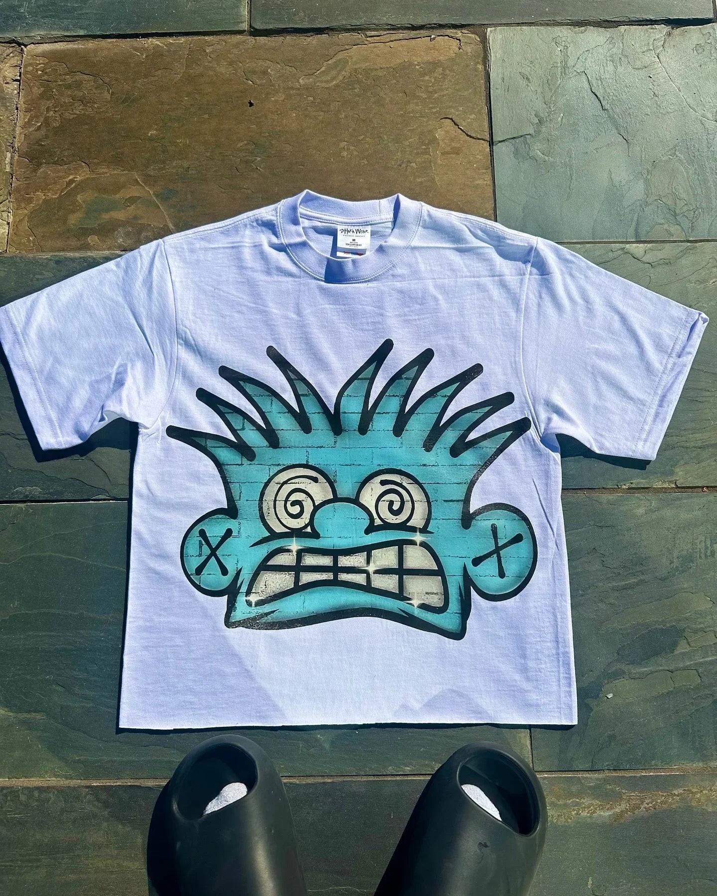 Chic American Anime Cartoon Street Hip-hop Cotton Men's Summer Fashion Loose Graphic T Shirts Streetwear Harajuku Unisex Tops