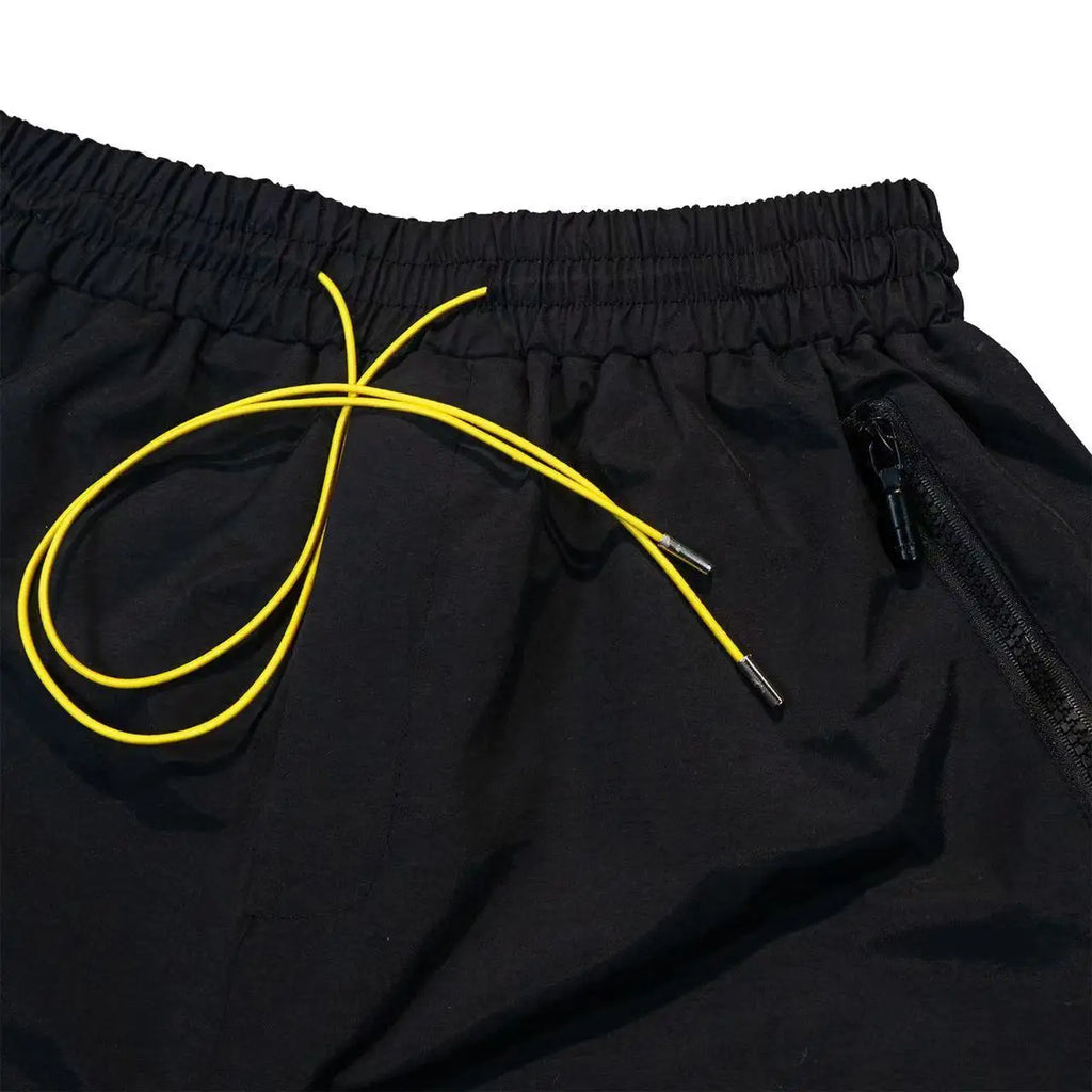 High street fashion RHUDE letter printed hip-hop casual pants beach pants men's five quarter shorts